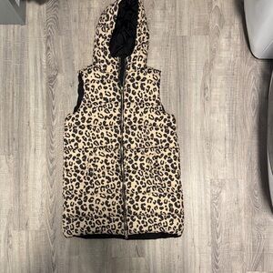 Tribal Black Quilted Vest